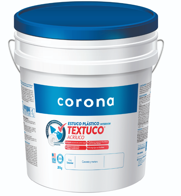 TEXTUCO CORONA CUÑETE 28KG