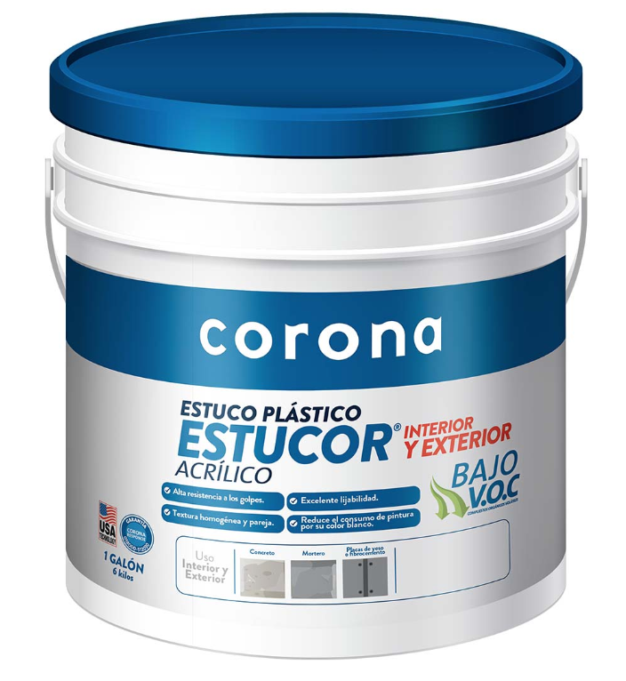 ESTUCO PLASTICO CORONA 6KG