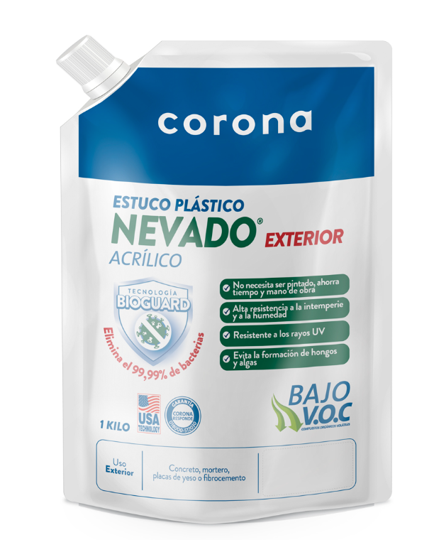 ESTUCO NEVADO BOLSA X 1KG