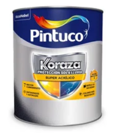 PINTUCO KORAZA BLANCO 1GL