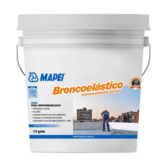 BRONCOELASTICO BLANCO 1/4GL