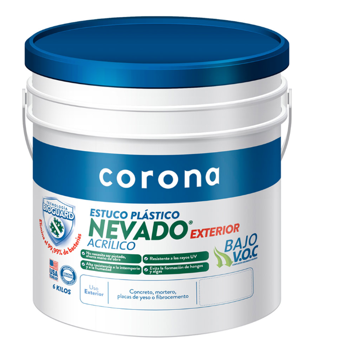 ESTUCO NEVADO CORONA 6KG