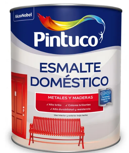 ESMALTE DOMESTICO PINTUCO BLANCO 1/4 GL